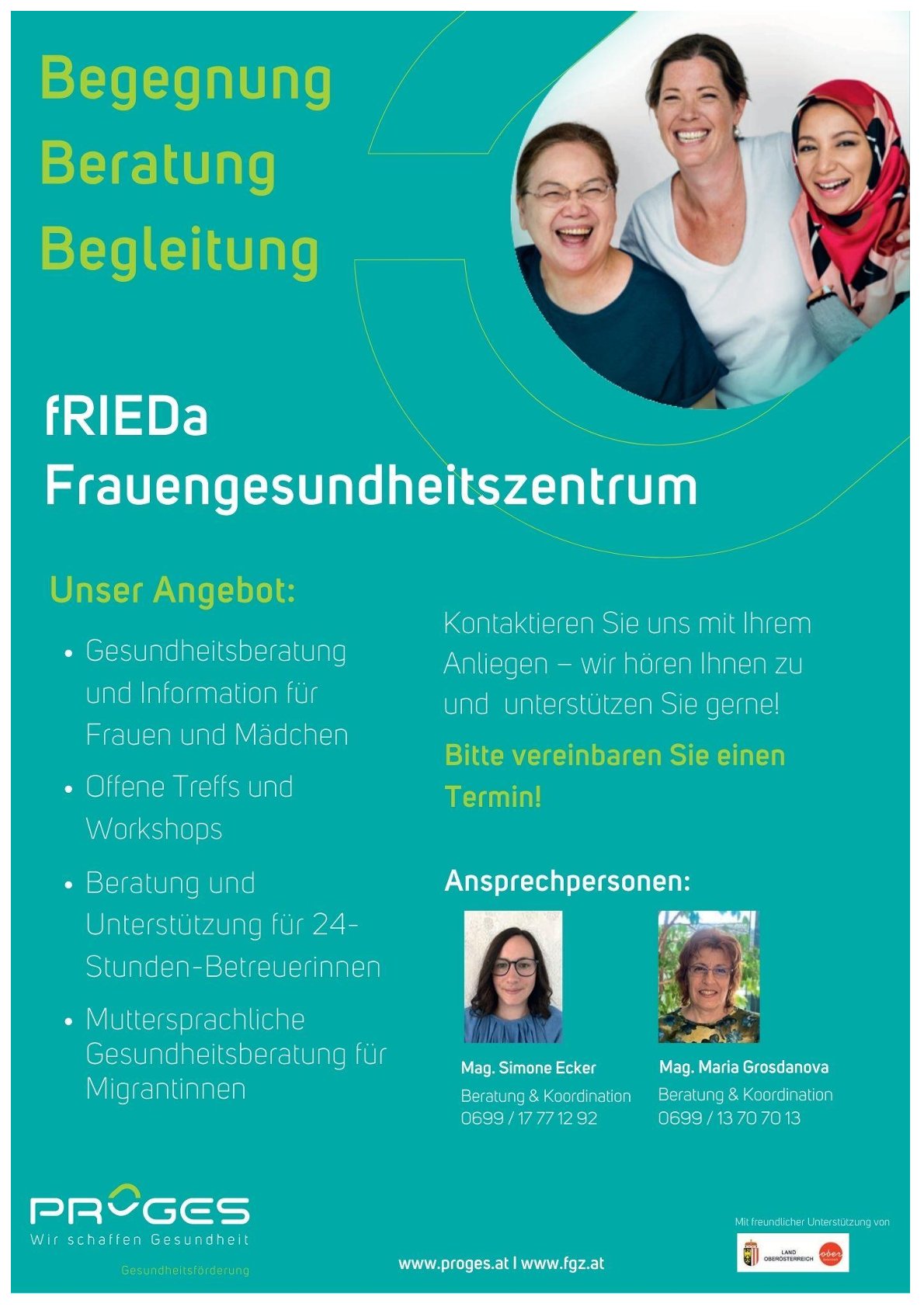 fRIEDa Frauengesundheitszentrum Ried