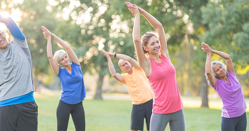 Gesundheit erleben - einfach mitmachen: Bewegung & Sport erleben
