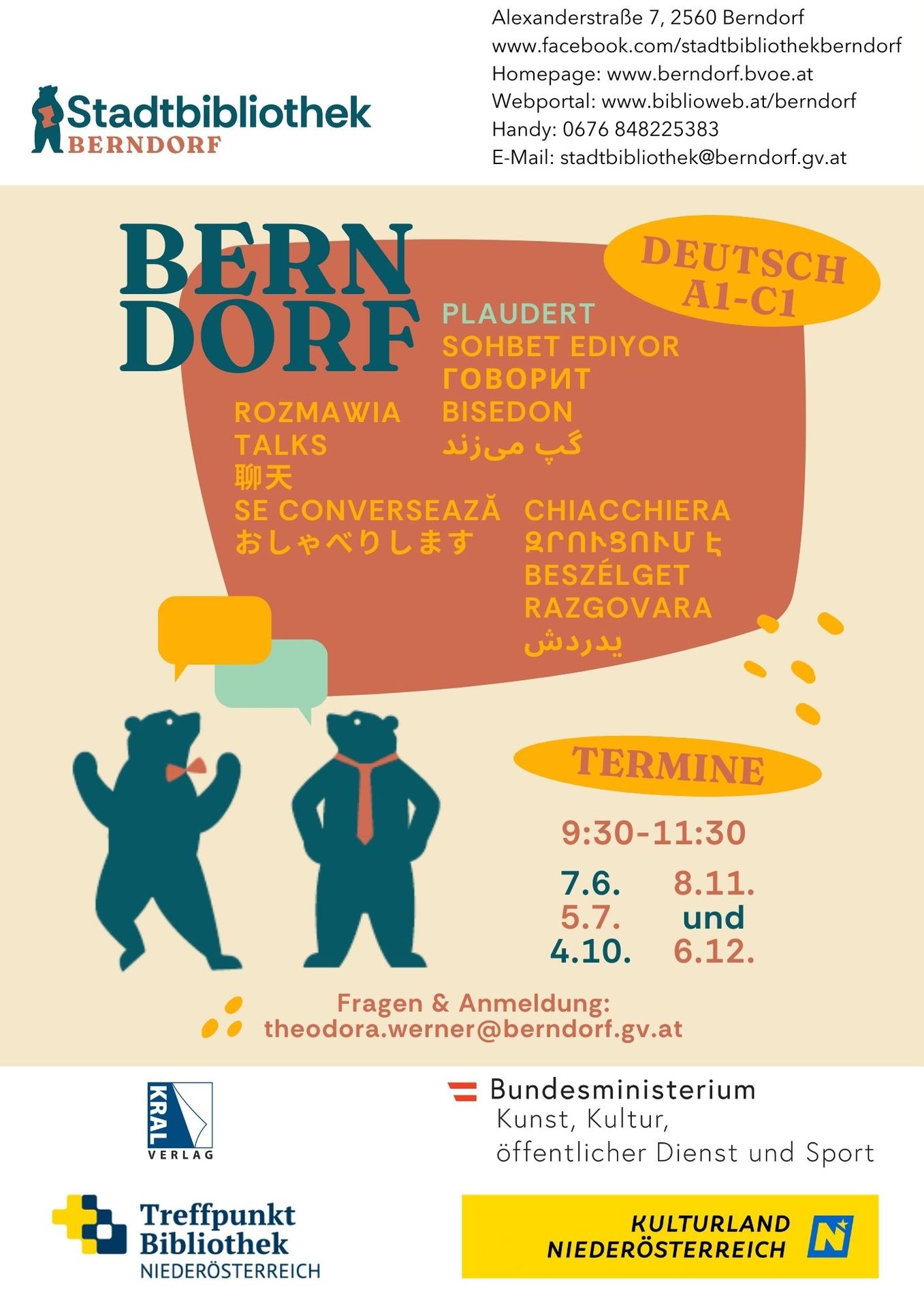 Berndorf plaudert!
