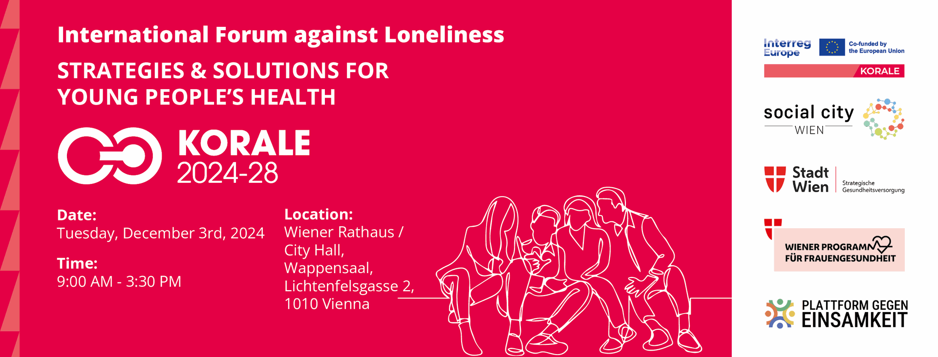 International Forum against Loneliness – Strategies & Solutions for Young People’s Health