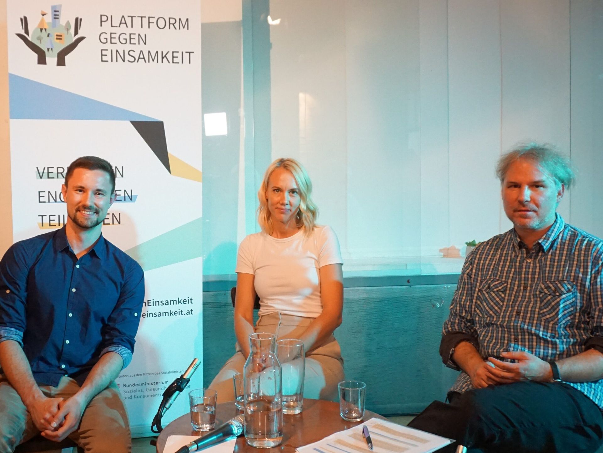 Podiumsdiskussion zum Launch der Webplattform gegen Einsamkeit