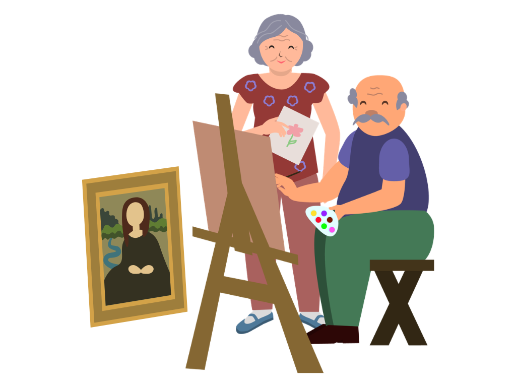 Senior*innentreff 1+1=weniger allein: "Sei kreativ!"