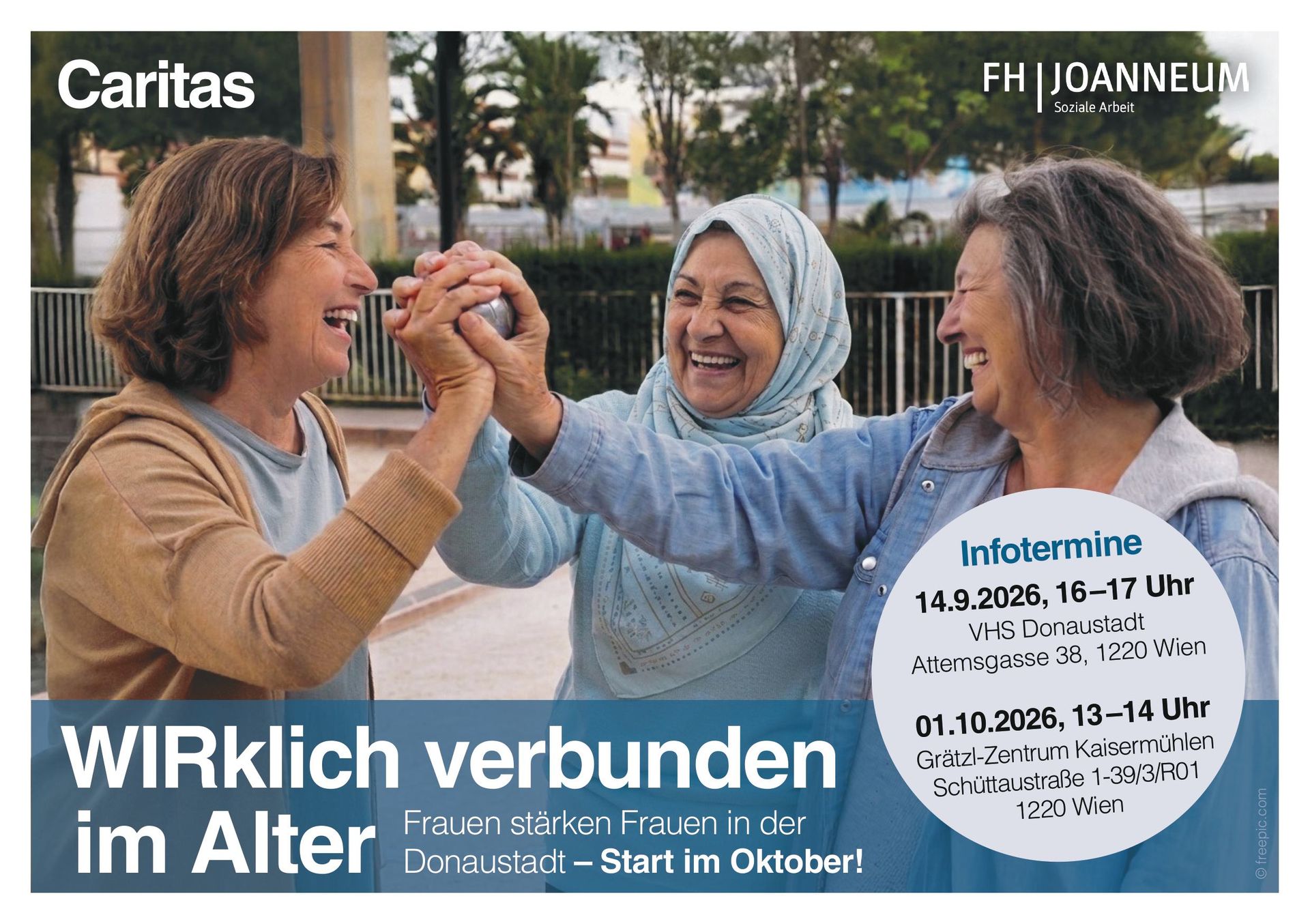 WIRklich Verbunden im Alter - Frauen stärken Frauen in der Donaustadt