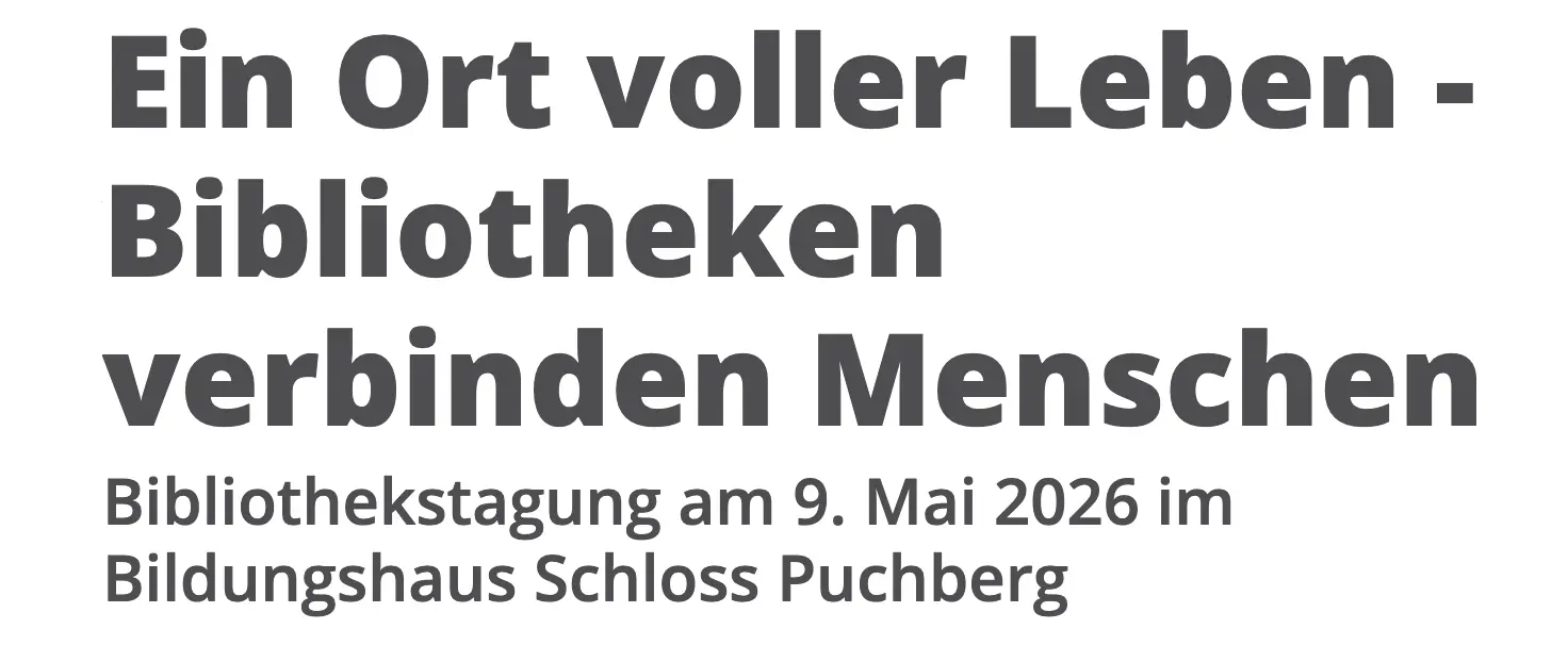 Bibliotheken als Orte des Miteinanders